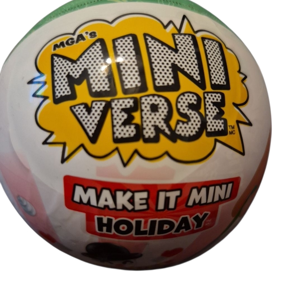 Snowman Spiral Cake Holiday Edition Miniverse Make It Mini 2025 Christmas New - Picture 4 of 6